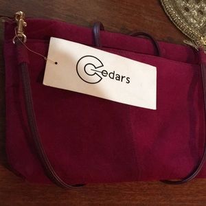 Vintage Cedars women’s hand bag tag still on it.